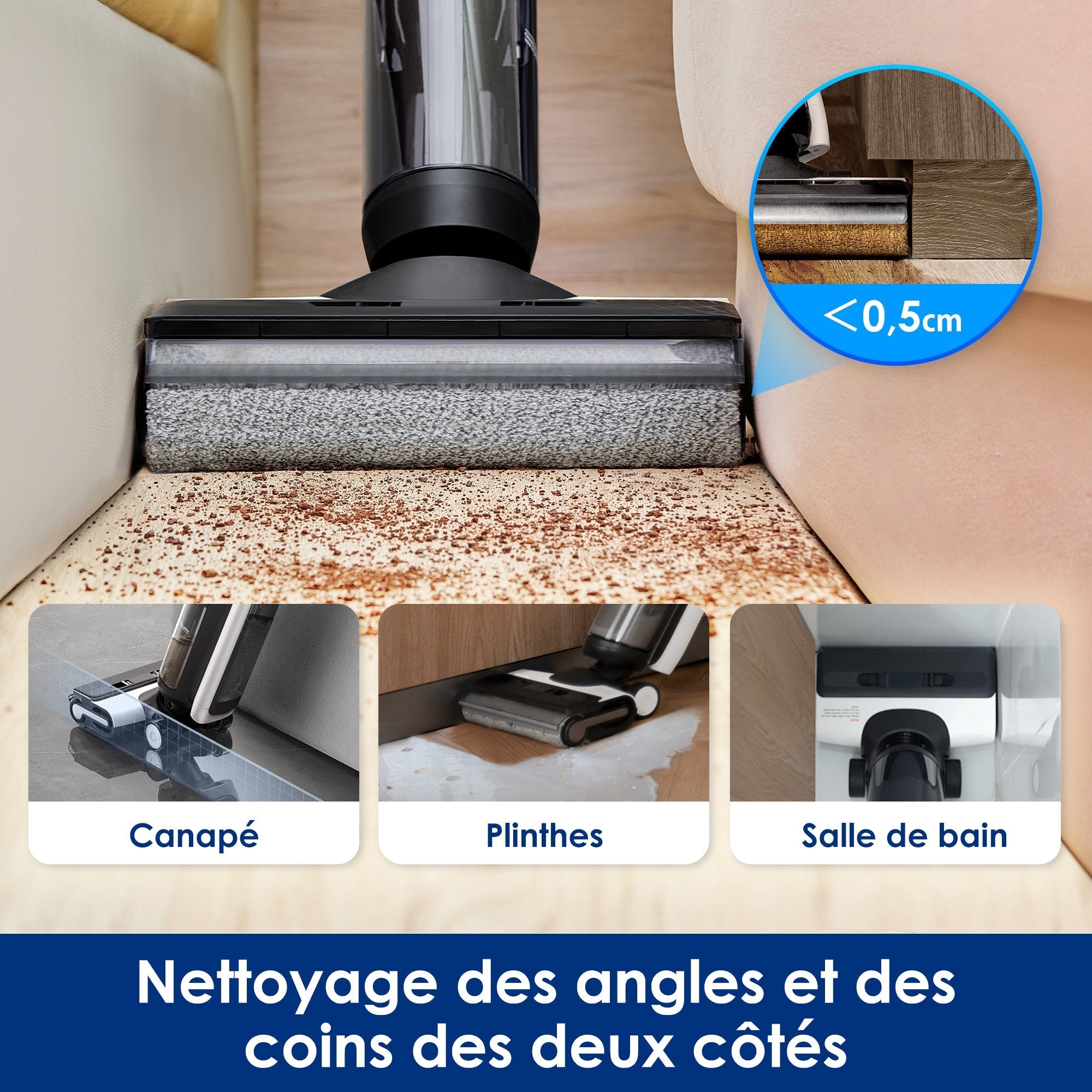 Tineco FLOOR ONE SWITCH S6 Laveur Intelligent Multi-Fonctions